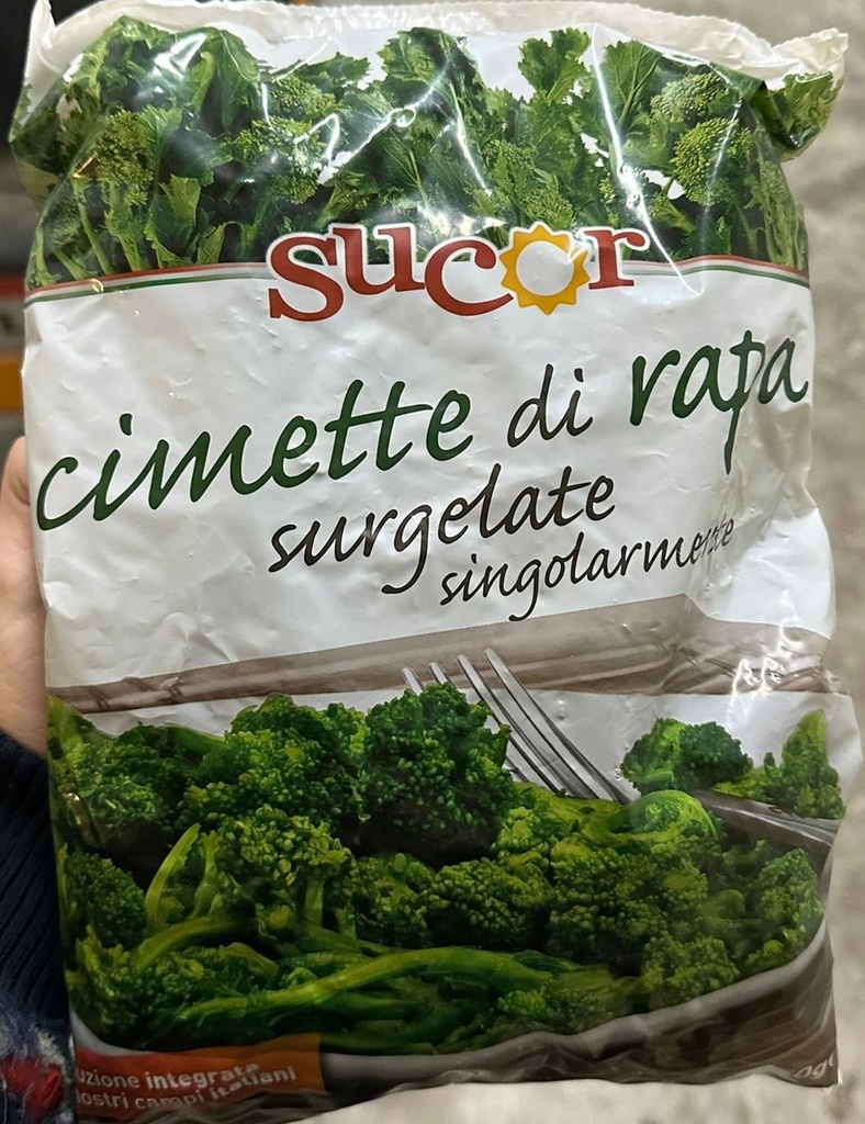 CIME DI RAPA IQF 750G PZ 8PZ CRT EUR