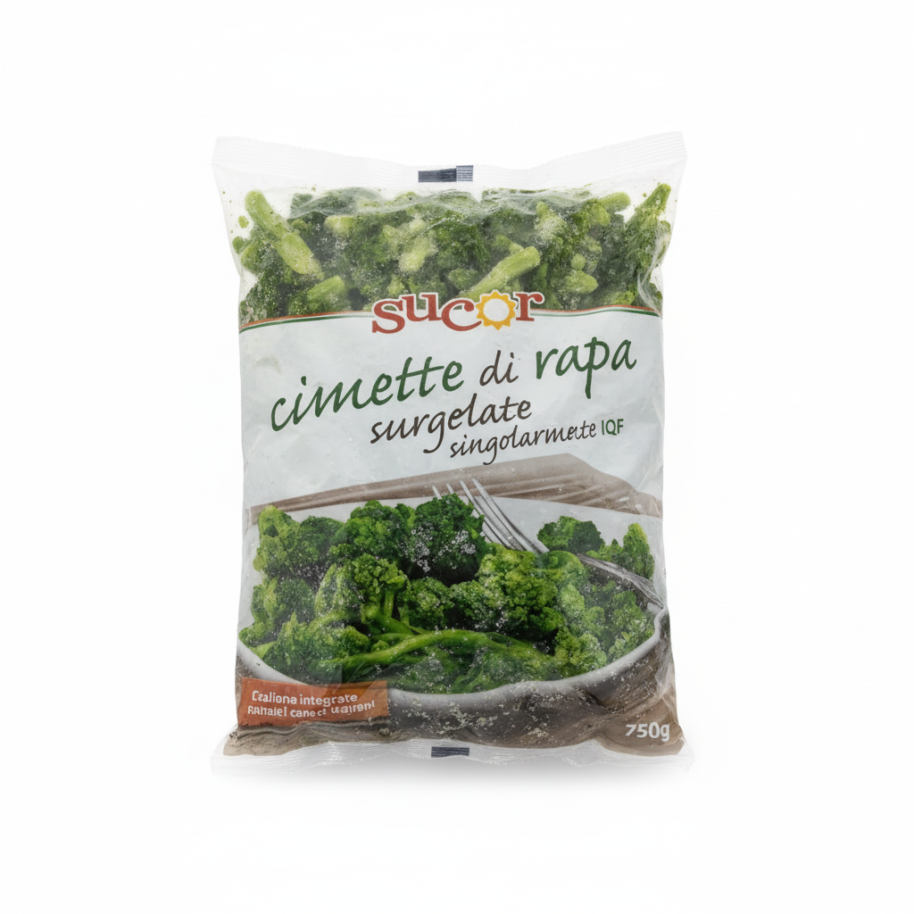 Cime Di Rapa Iqf 750g stk 8pz krt Eur