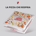 CARTONI PIZZA ZIGRINATI ALL'INTERNO 33X33X3,5 100PZ CRT SIFA