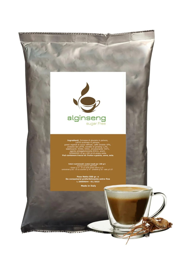 CAFFÈ AL GINSENG AMARO SUGAR FREE 500G PZ AGIN
