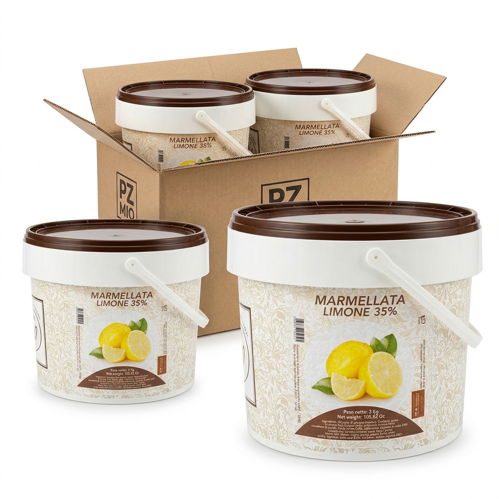 Passata di Limone 35% 3 kg (Bucket) — MIO