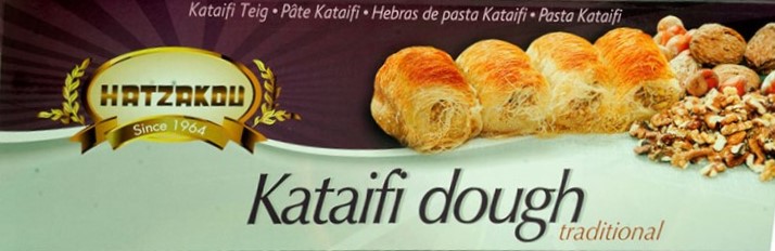Kataifi Pastry Dough – Phyllo 450 g (Case 4 pcs) GKG