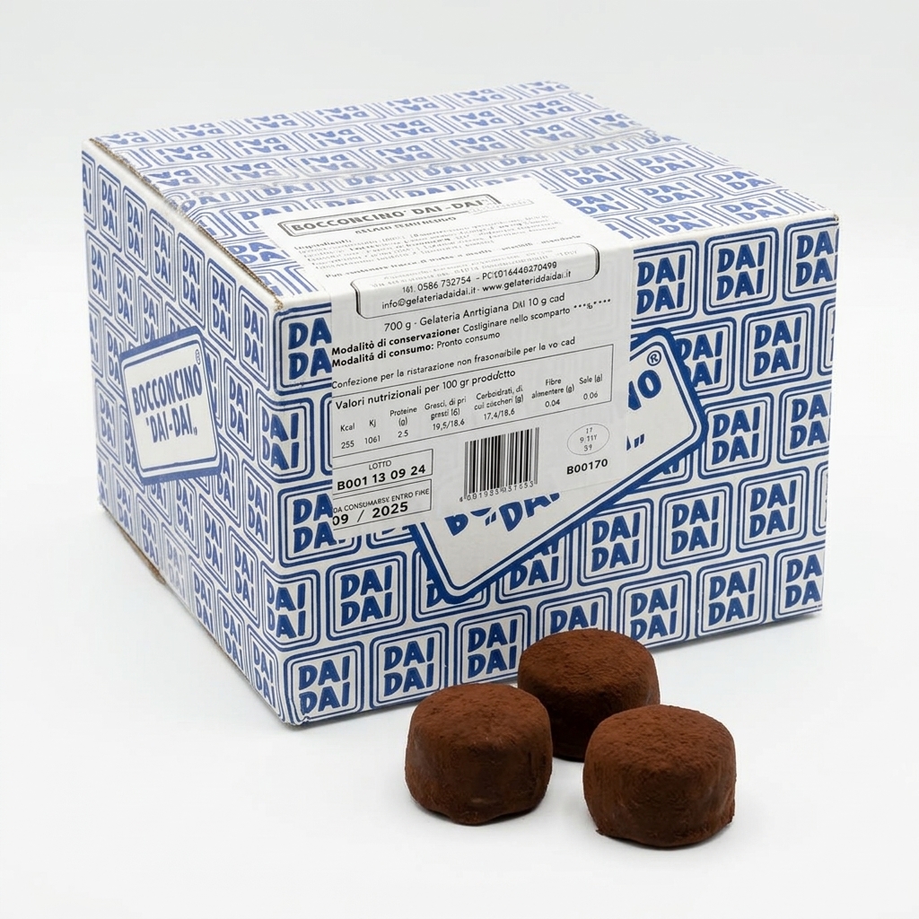 Bocconcino mit Sahne 10 g (Karton 70) — Dai Dai
