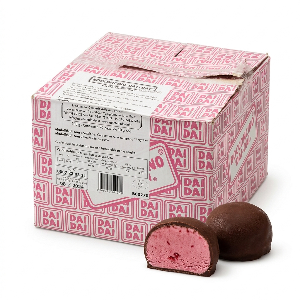 Bocconcino à la Framboise 10 g (Carton 70) — Dai Dai