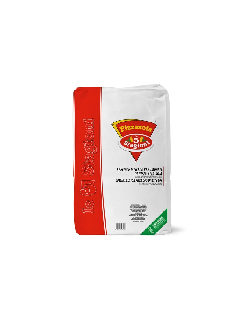 FARINA PIZZASOJA 5 STAGIONI SACCO 10KG AF
