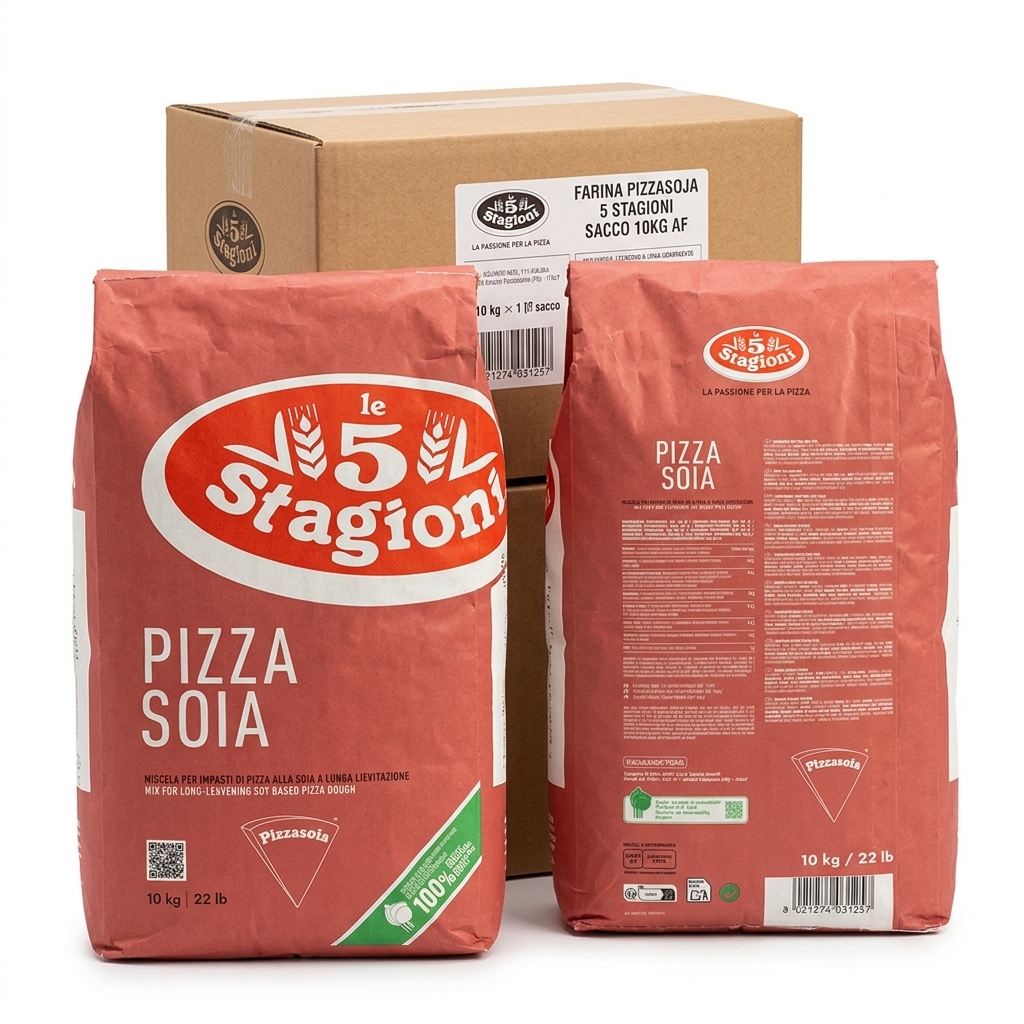 Le 5 Stagioni PizzaSoja Preparato per Pizza con Soia 10 kg