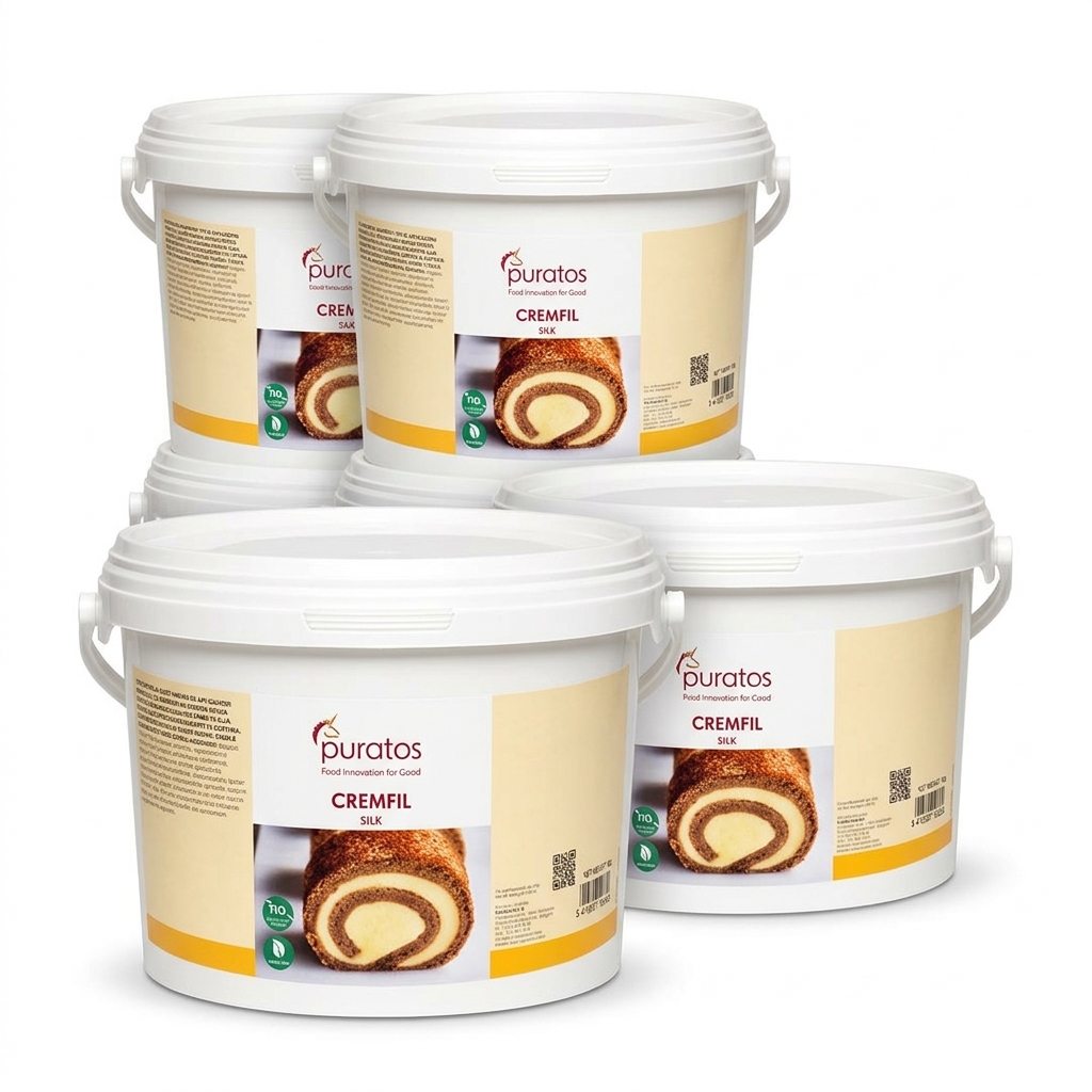 Vanilla Filling Cream Silk 5 kg (Bucket) — MIO