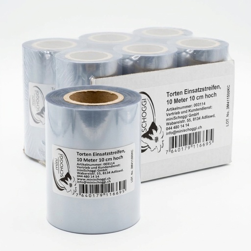 Acetate Cake Collar Roll H10 cm L10 m — MINISCHOGGI