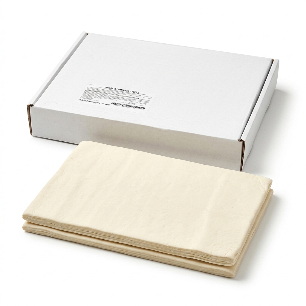 Pasta Sfoglia Laminata Cruda 550x370 mm 1 kg (10 Fogli) Surgelata - San Giorgio