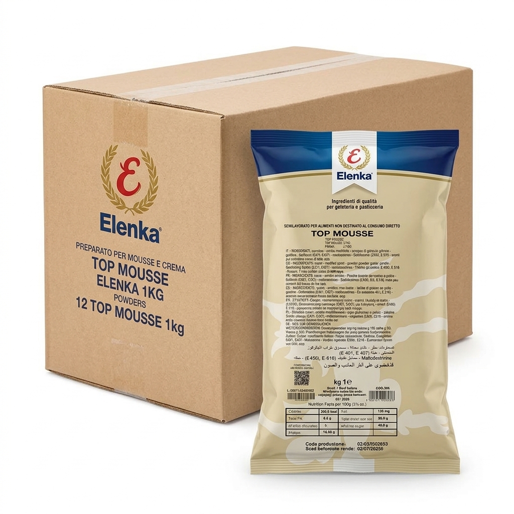 [365] Top Mousse Mousse and Cream Mix 1 kg (Carton of 12) — Elenka