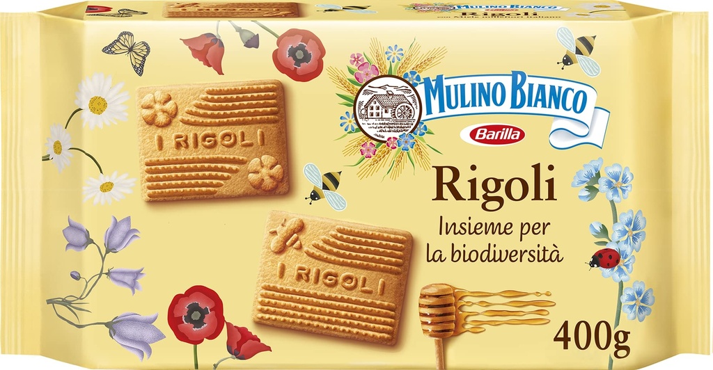 Rigoli Mulino Bianco 400g 10pz krt Ferr