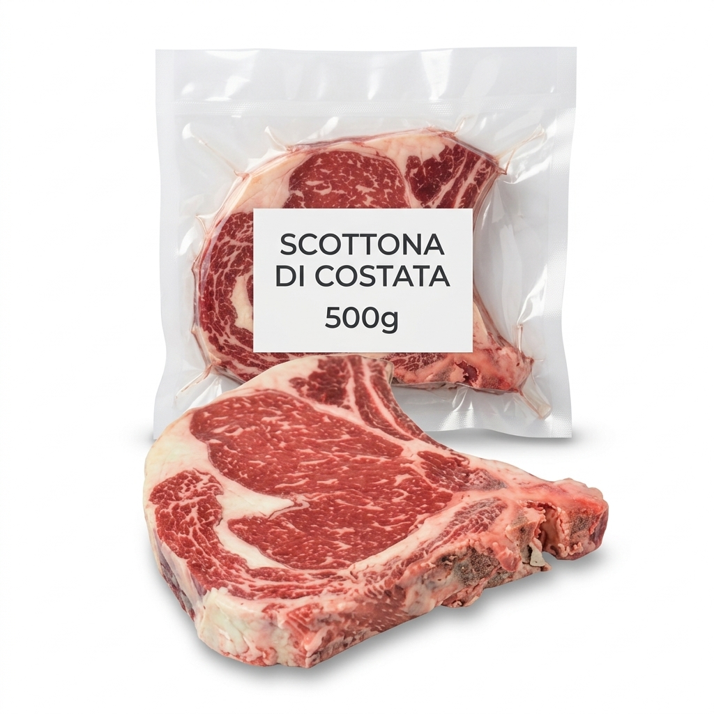 Scottona di Costata Tagliate approx. 500g AFF