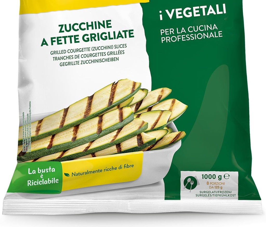 ZUCCHINE A FETTE GRIGLIATE 1KG PZ EUR