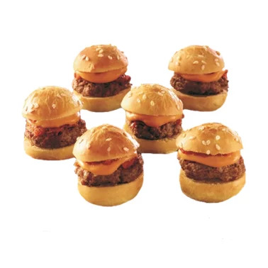 MINI CHEESEBURGER COTTI APERITIVO 19G 48PZ CONF 4CONF CRT POL