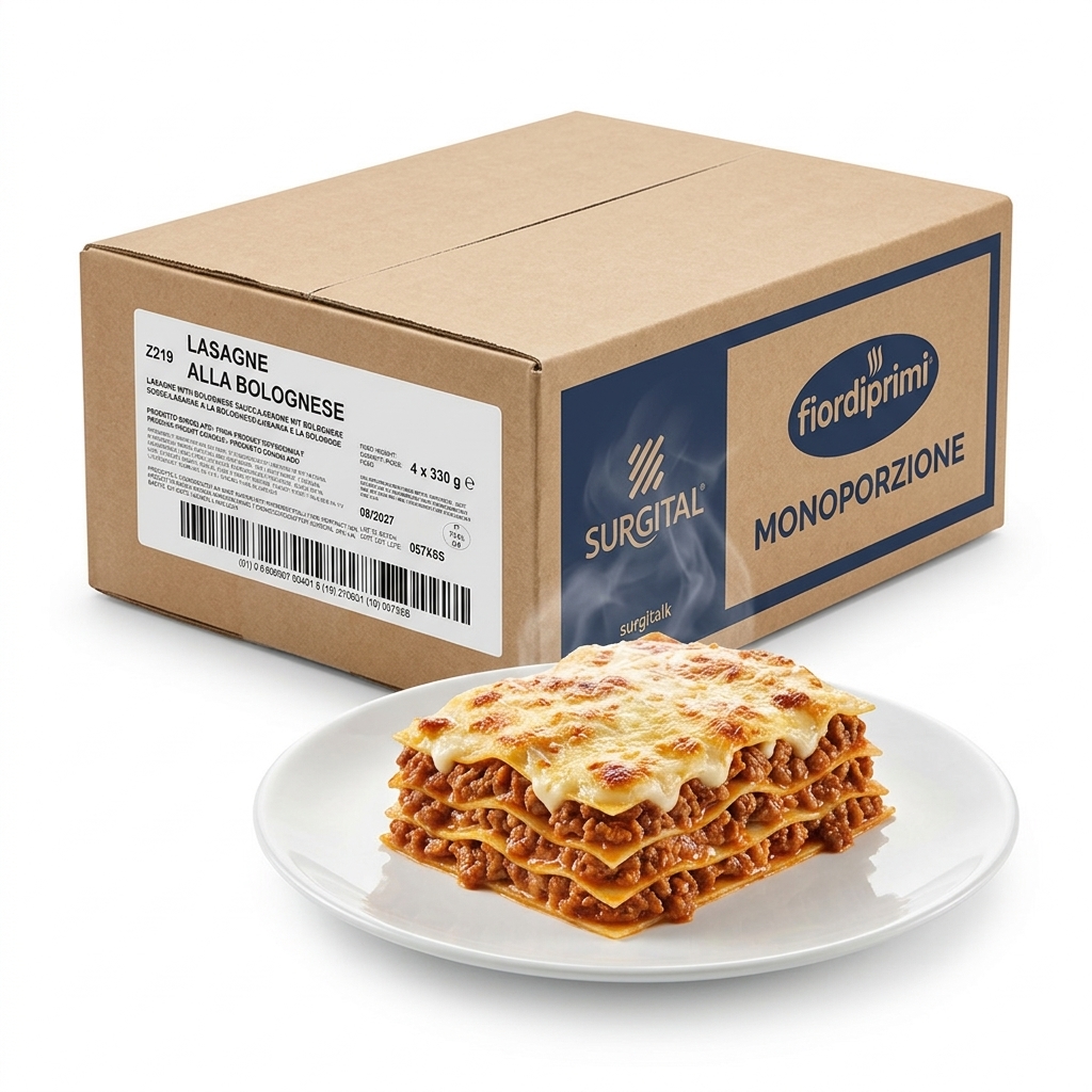 Lasagne alla Bolognese Portionsschale 4 x 330 g — Fiordiprimi
