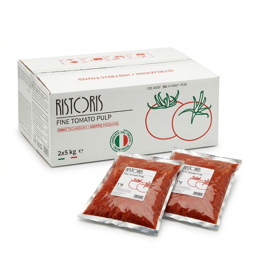 Fine Tomato Pulp Bag-in-Box 2x5 kg (10 kg) — Ristoris