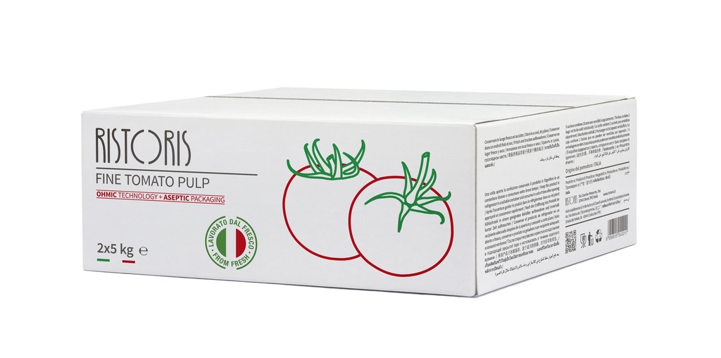 POLPA FINE DI POMODORO BAG 2X5KG 10KG CRT RIS