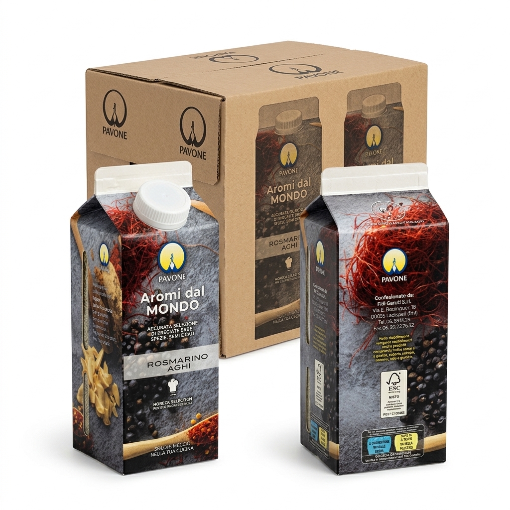 Rosmarino Aghi Brick 175 g (Cartone 6 Pezzi) — Pavone