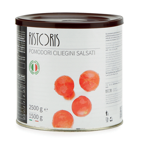 POMODORI CILEGINI SALSATI 2500G PZ 6 PZ CRT RIS 