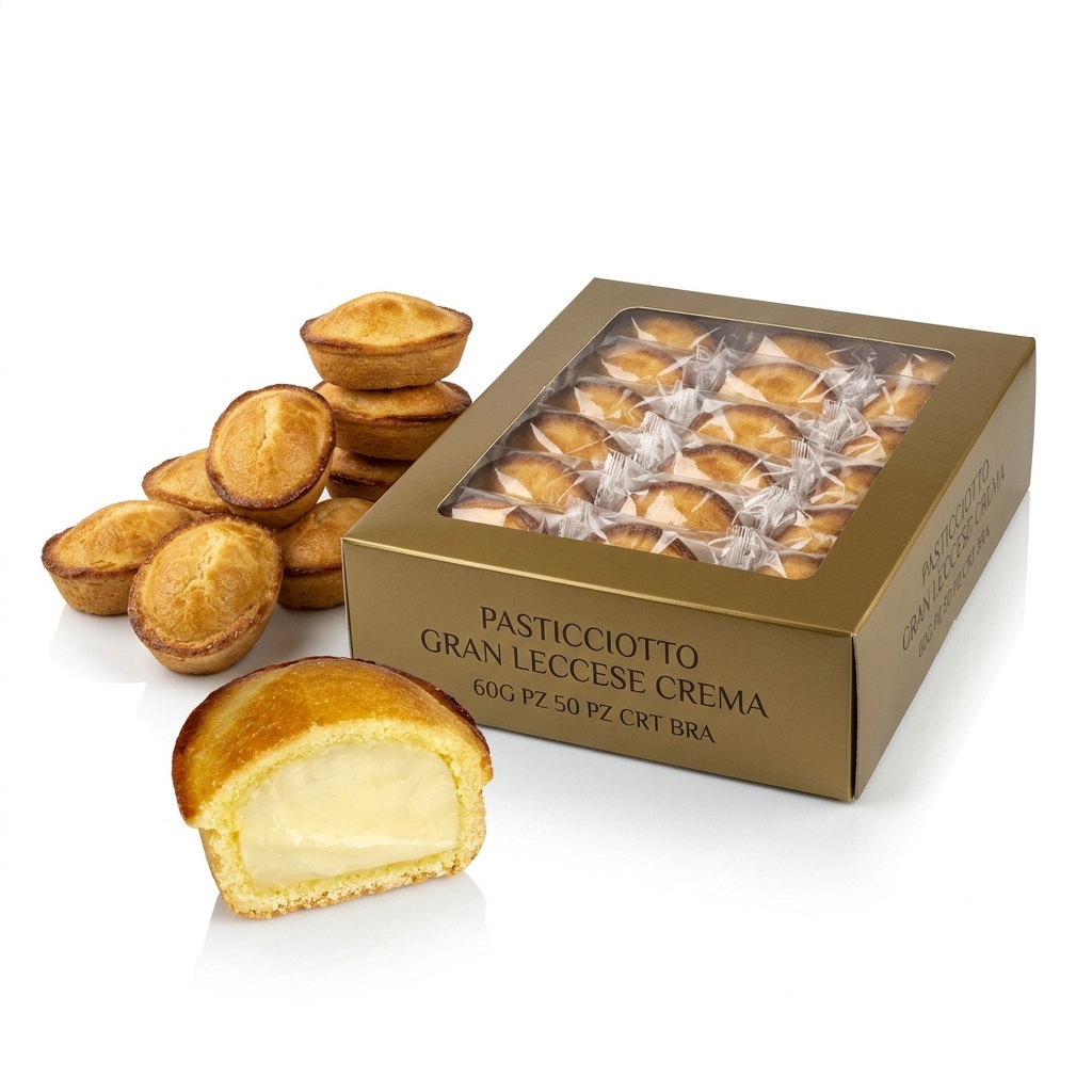 Pasticciotto Gran Leccese Crema 60g pz 50 pz crt BRA