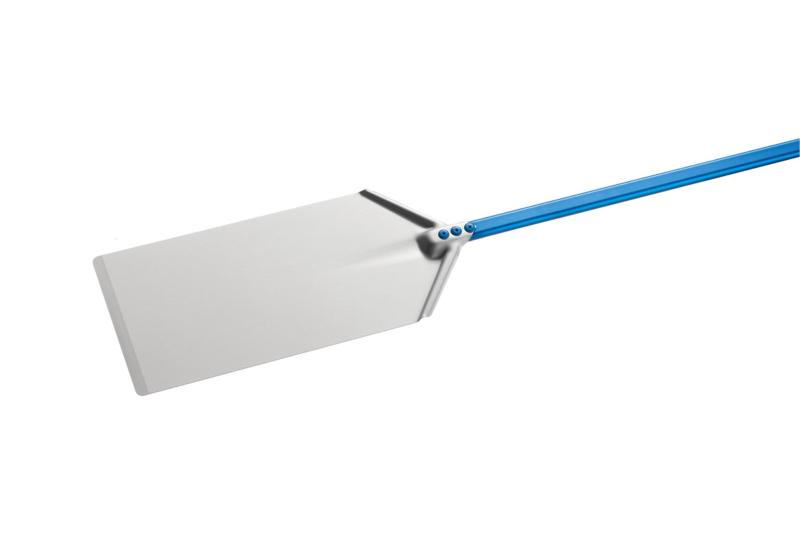 PALA Alluminio AZZURRA 23x40cm "Alla Romana" manico 120cm