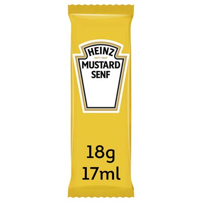 Heinz Senf 18 g (Karton 100 Stk.) AL