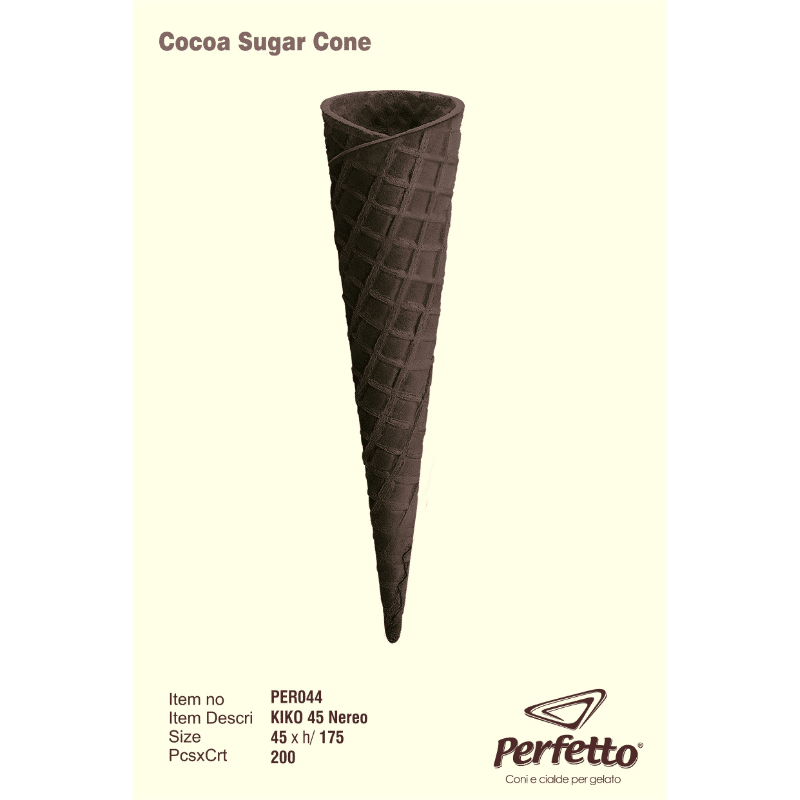 CONI CIALDA NERO KIKO45 NEREO FORTE 45X175 250PZ CRS