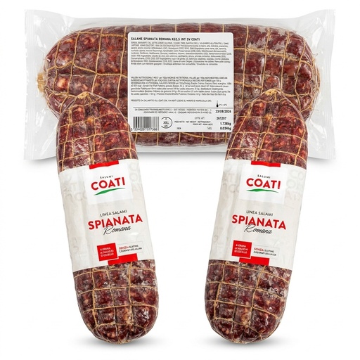 Spianata-Romana-Salami 2,5 kg — Coati