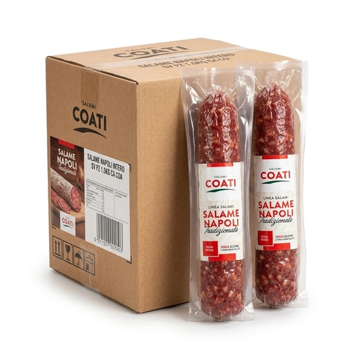 Salame Napoli Ganz Vakuumiert ca. 1.5 kg — Coati