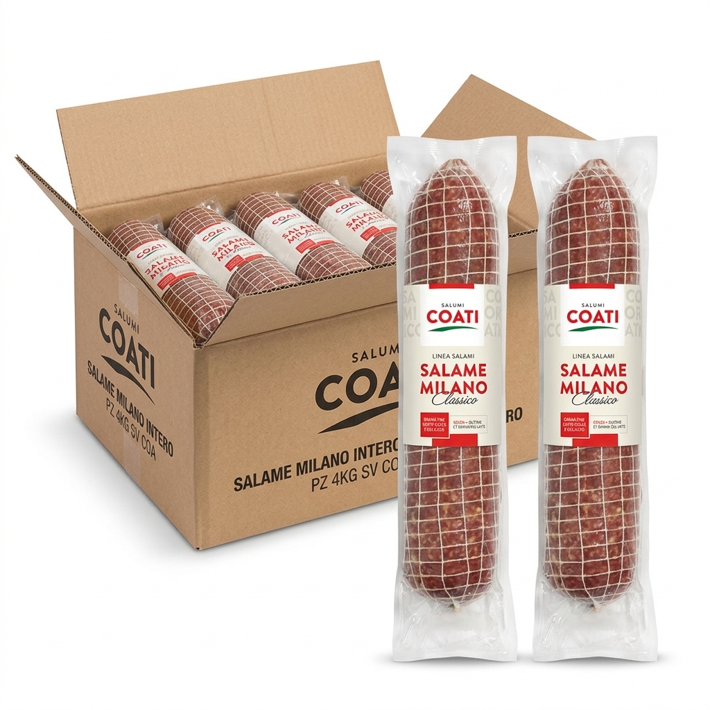 Salame Milano Entier 4 kg Sous Vide — Coati
