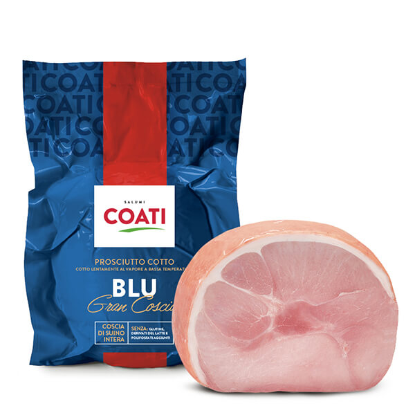 PROSCIUTTO COTTO BLU 8KG PZ COA