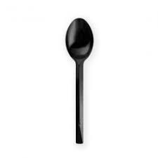 CUCCHIAIO IN CPLA NERO 145MM 50PZ CONF 20 CONF CRTFIRST