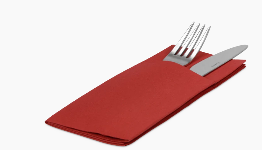 TOVAGLIOLI TASCA AIRLAID BORDEAUX 50PZ CONF 16CONF CRT MUS 