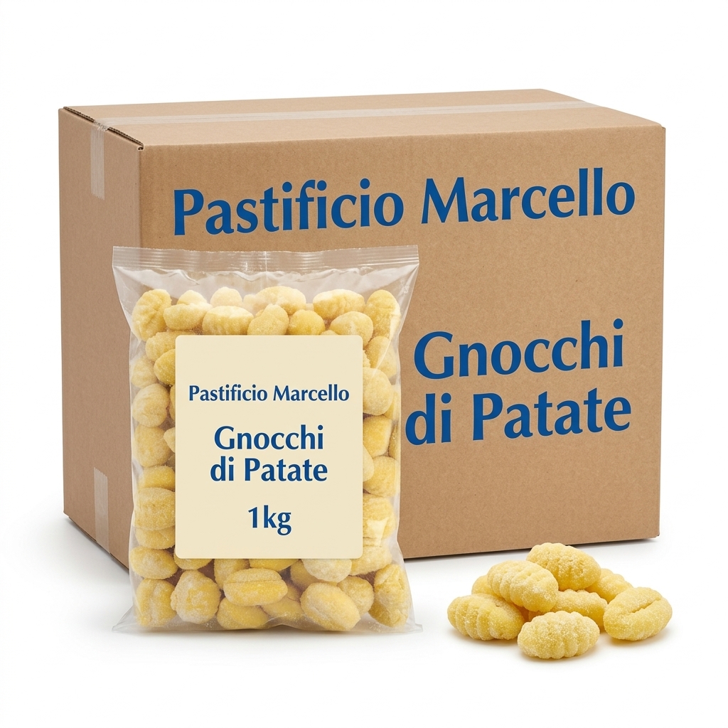 Gnocchi di Patate 1kg pack env. 3kg carton MARC
