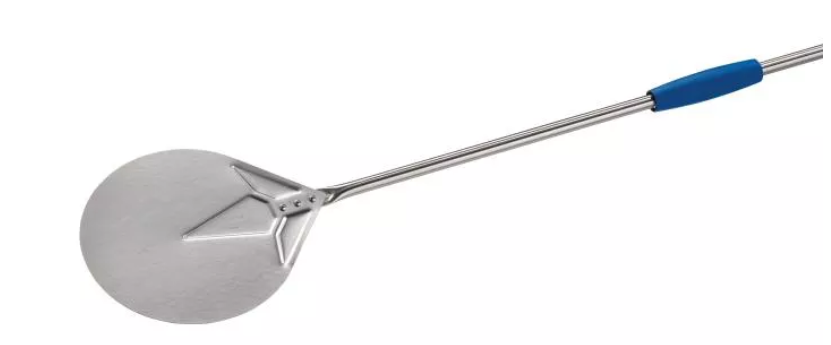 PALINO PIZZA FORATO INOX 17CM MANICO 150CM GI