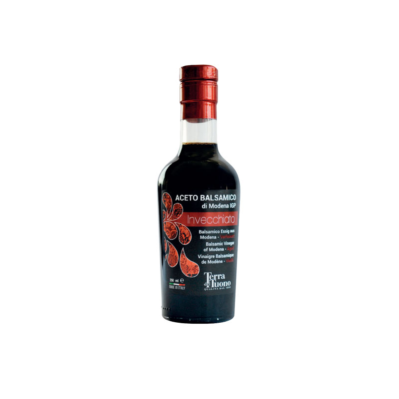 ACETO BALSAMICO DI MODENA IGP INVECCHIATO PZ 250ML 6PZ CRT TDT