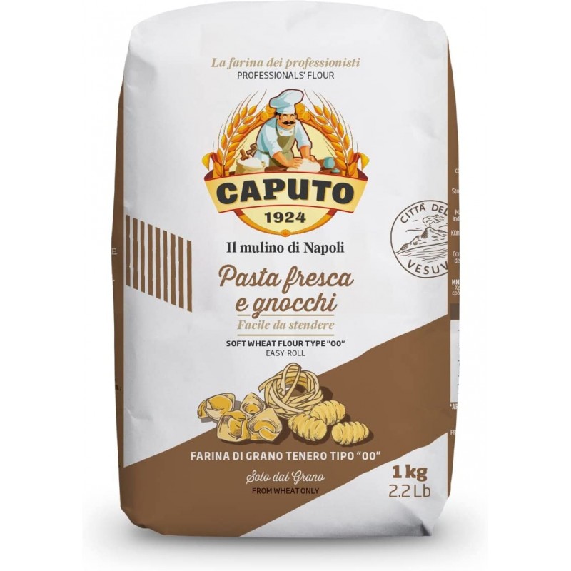 FARINA CAPUTO PASTA FRESCA E GNOCCHI 1 KG 10 KG CRT FERR