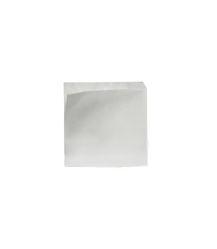 Sacchetto Bianco Antigrasso in Carta Scura Aperto su Due Lati 170x170 1000pz Crt FIRST