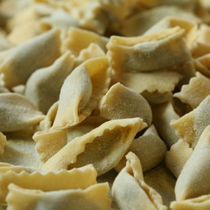 Pasta Ripiena Del Plin pkg 1kg Ca 3kg krt Marc  - Italienische Pasta