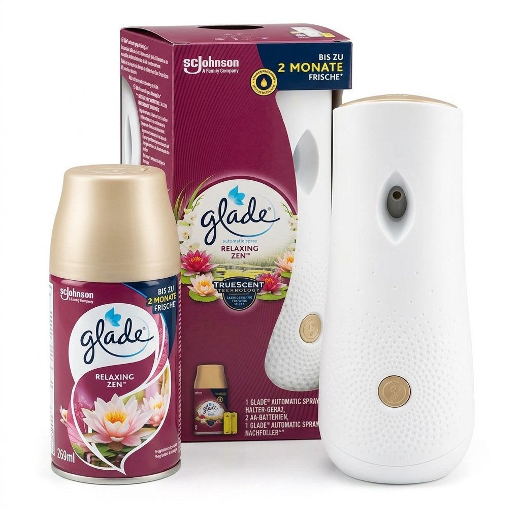 Glade Automatic Spray Relaxing Zen 269 ml — Automatischer Raumduft-Spender