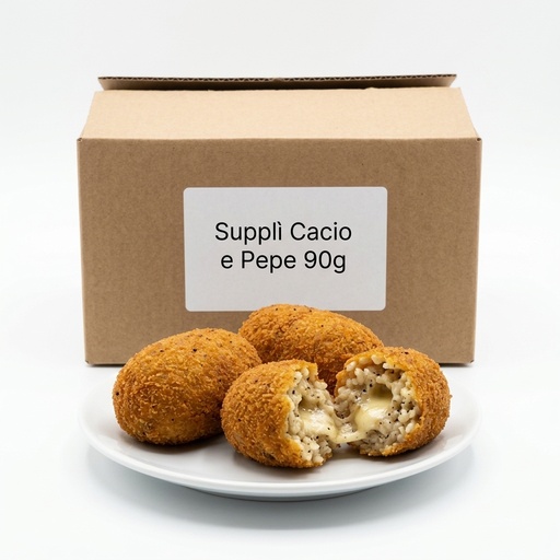 Supplì Cacio e Pepe 90g Pz 80pz Crt FREG