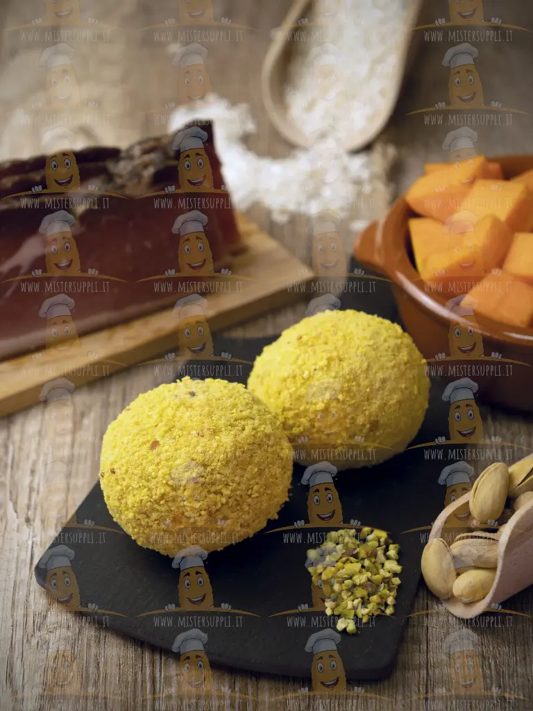 Supplì con Zucca Pistacchio e Speck 90g Pz 80pz Crt FREG