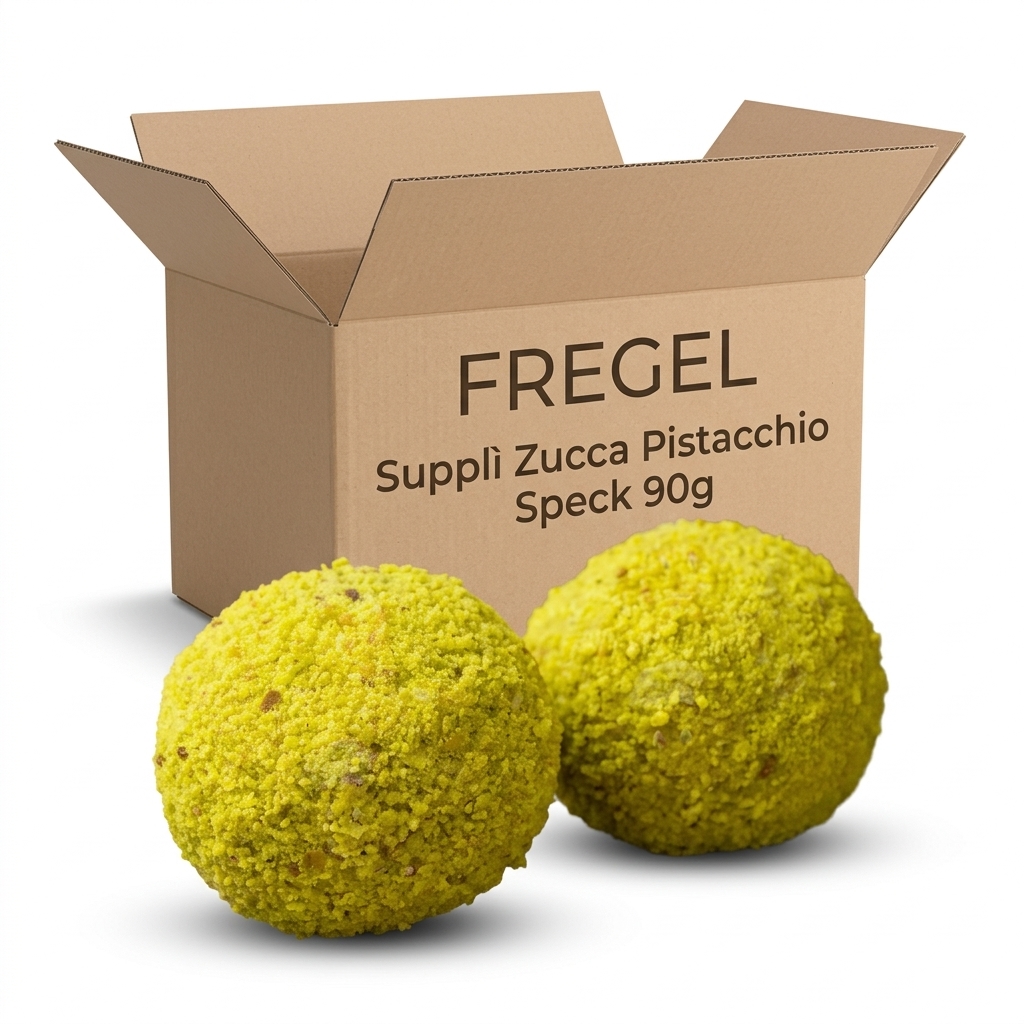Supplì con Zucca Pistacchio e Speck 90g Pz 80pz Crt FREG