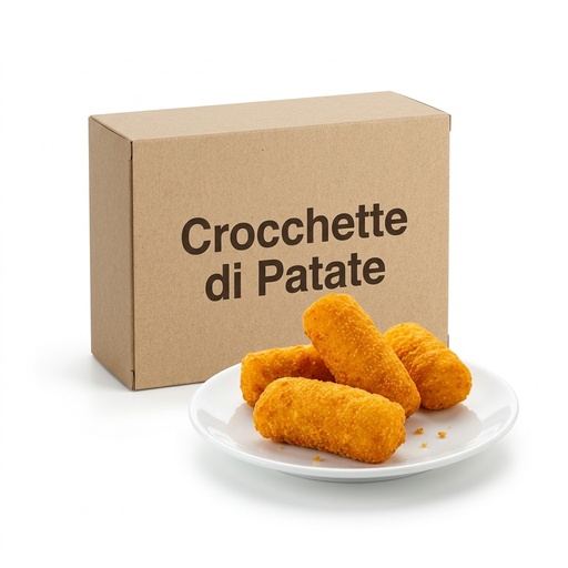 Croquettes de Pommes de Terre 75g pcs 80pcs Crt Freg