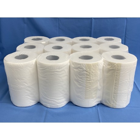 CARTA ASCIUGAMANI MINI ROTOLI 12PZ CRT JIRR