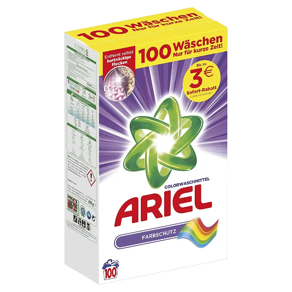 DETERSIVO LAVATRICE ARIEL POLVERE CLASSIC 100 LAVAGGI PZ AL 