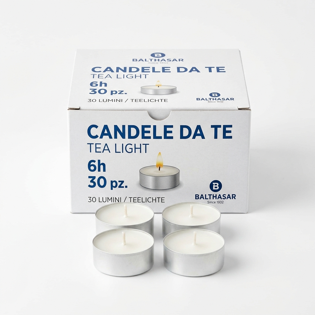 CANDELE DA THE 30 PZ A CRT AL