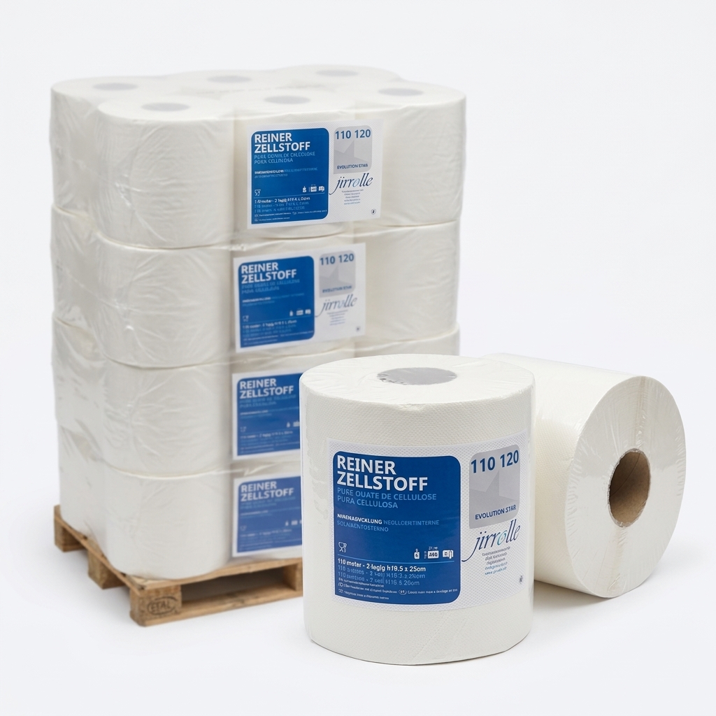 PAPIER-MAXIROLLE 440 BLATT 6 ROLLEN PRO PACK JIRR