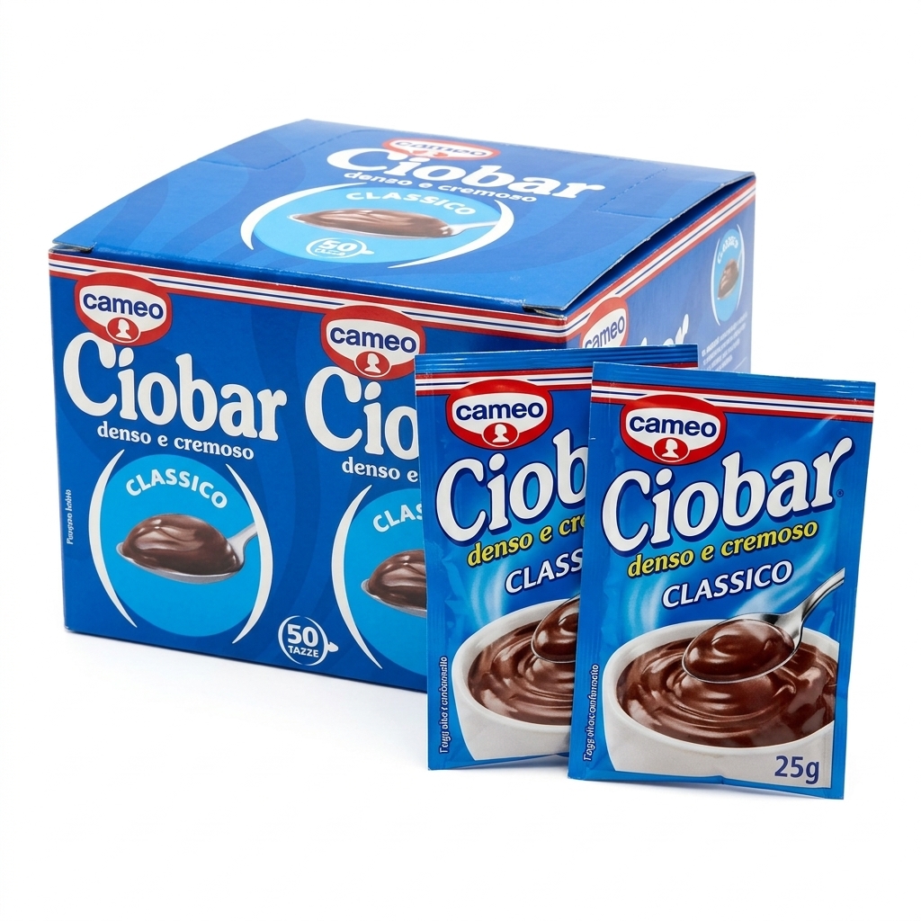 Ciobar Hot Chocolate Mix 25 g (Carton of 50 Sachets) — Cameo