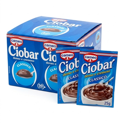 Ciobar Preparato per Cioccolata Calda 25 g (Cartone 50 Bustine) — Cameo